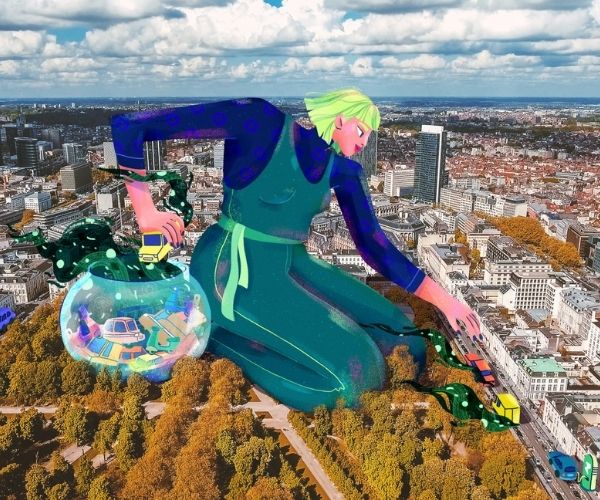 Nous demandons que d’ici 2030 l’accès à la Région de Bruxelles-Capitale soit réservé aux véhicules zéro-émission, sans moteur thermique.